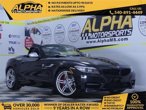 Black Sapphire Metallic 2015 BMW Z4 sDrive35is