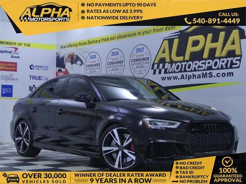 Mythos Black Metallic 2020 Audi RS 3 TFSI quattro S tronic