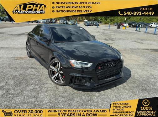 Black 2020 Audi RS 3