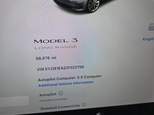 2018 Tesla Model 3 Long Range