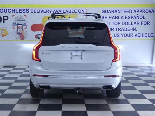 Crystal White Metallic 2021 Volvo XC90 Recharge Plug-In Hybrid T8 Inscription 7 Passenger