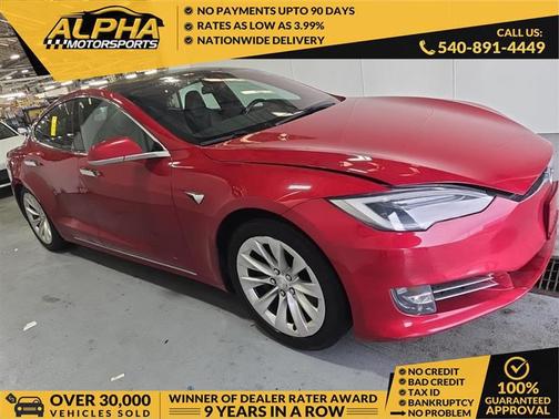Red Multi-Coat 2019 Tesla Model S Long Range