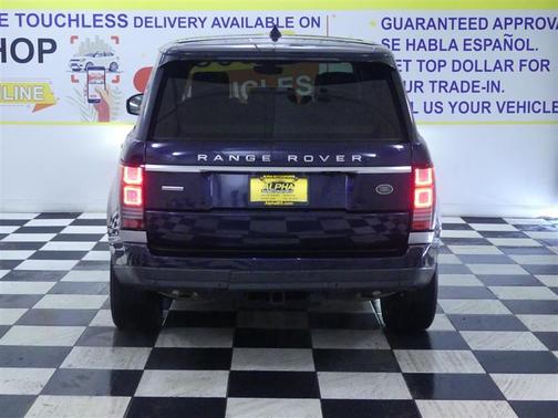 Loire Blue 2017 Land Rover Range Rover 5.0L Supercharged