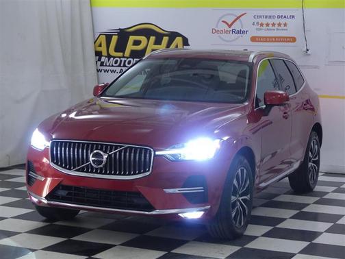 Fusion Red Metallic 2023 Volvo XC60 B5 Plus Bright Theme