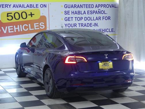Deep Blue Metallic 2023 Tesla Model 3 Standard Range