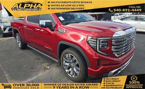 Volcanic Red Tintcoat 2023 GMC Sierra 1500 Denali