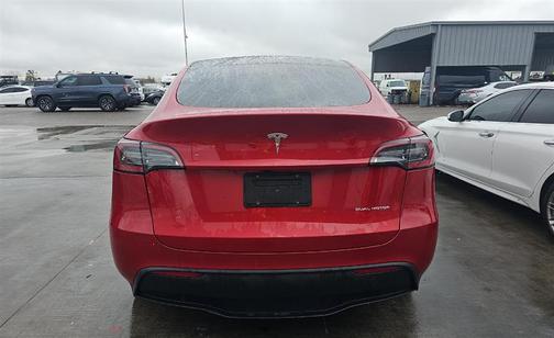 Red Multi-Coat 2023 Tesla Model Y Long Range Dual Motor All-Wheel Drive