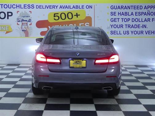 Bluestone Metallic 2022 BMW 540 i xDrive