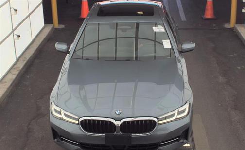 Bluestone Metallic 2022 BMW 540 i xDrive