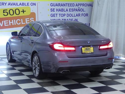 Bluestone Metallic 2022 BMW 540 i xDrive