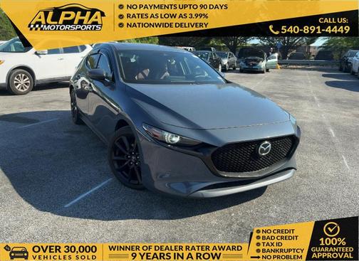 Gray 2021 Mazda Mazda3 FWD w/Premium Package