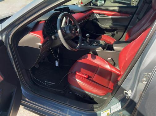 Gray 2021 Mazda Mazda3 FWD w/Premium Package