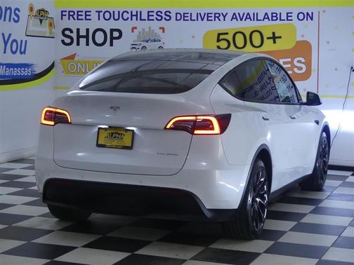Pearl White Multi-Coat 2021 Tesla Model Y Long Range Dual Motor All-Wheel Drive