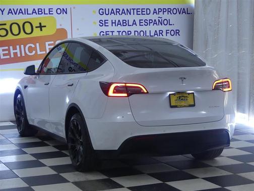 Pearl White Multi-Coat 2021 Tesla Model Y Long Range Dual Motor All-Wheel Drive