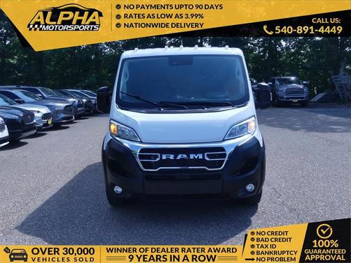 Bright White Clearcoat 2025 RAM ProMaster 2500 Tradesman
