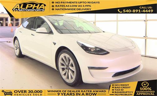 2021 Tesla Model 3 Standard Range Plus