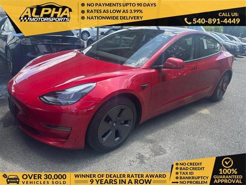 2021 Tesla Model 3 Standard Range Plus