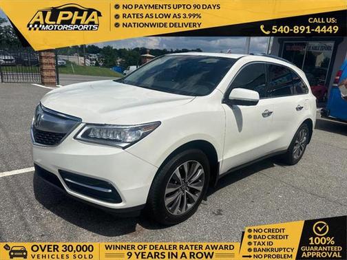 2016 Acura MDX 3.5L AcuraWatch Plus Package