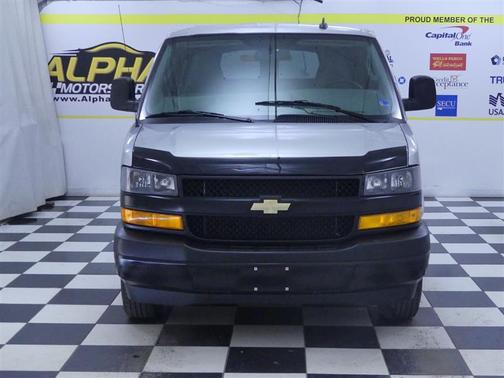Silver Ice Metallic 2022 Chevrolet Express 3500 RWD 3500 Extended Wheelbase LS
