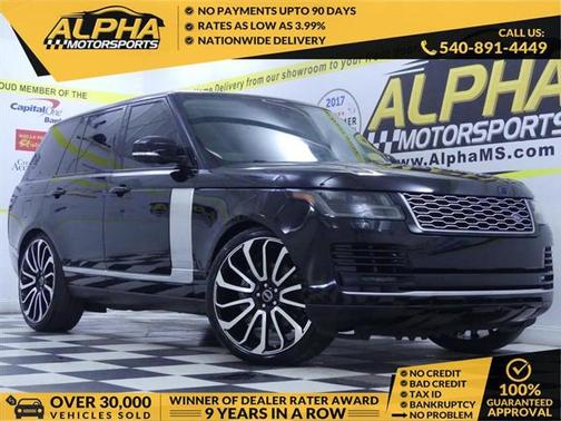 2019 Land Rover Range Rover 5.0L V8 Supercharged