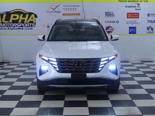 Quartz White 2022 Hyundai TUCSON Limited