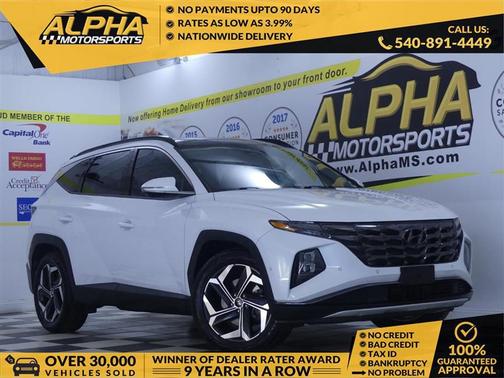 Quartz White 2022 Hyundai TUCSON Limited
