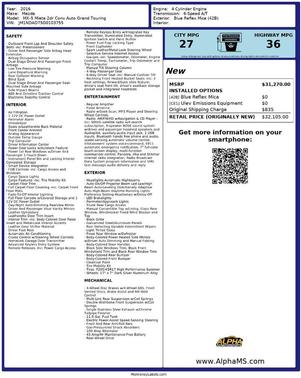 2016 Mazda MX-5 Miata Grand Touring