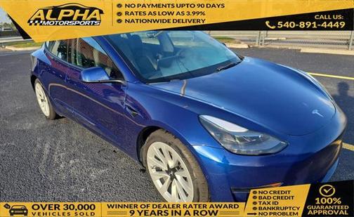 2022 Tesla Model 3 Standard Range