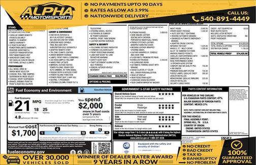 2022 Cadillac XT6 Sport AWD