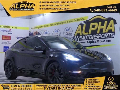 2021 Tesla Model Y Performance Dual Motor All-Wheel Drive