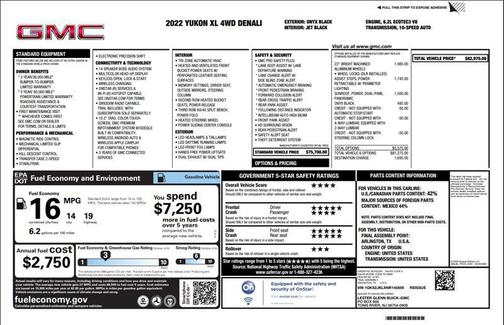 2022 GMC Yukon XL Denali
