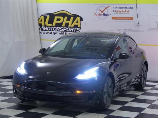 Solid Black 2023 Tesla Model 3 Standard Range