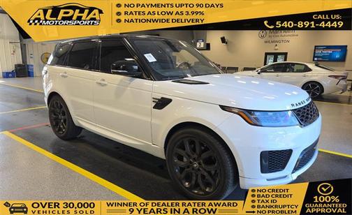 White 2020 Land Rover Range Rover Sport HSE
