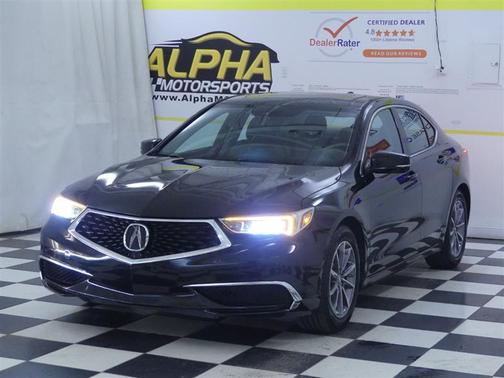 Crystal Black Pearl 2018 Acura TLX Base