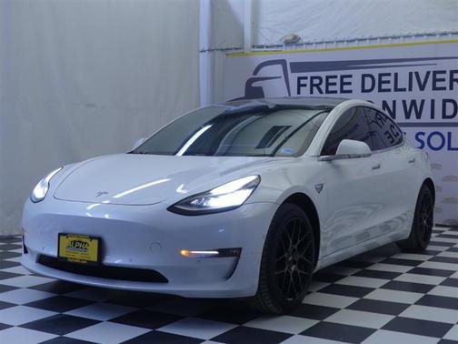 Pearl White Multi-Coat 2020 Tesla Model 3 Performance