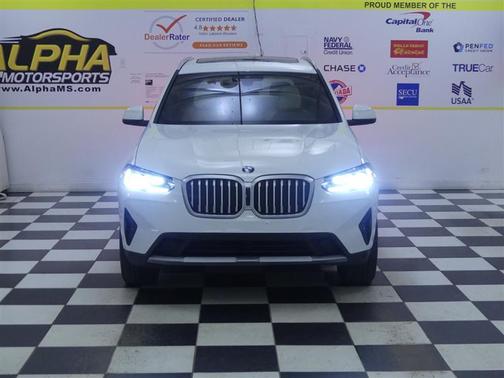 Alpine White 2024 BMW X3 xDrive30i
