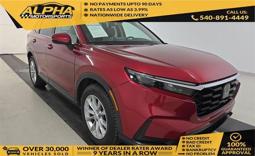 Radiant Red Metallic 2024 Honda CR-V EX AWD