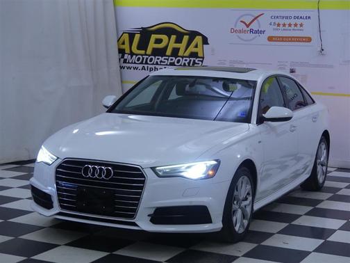 White 2018 Audi A6 2.0T Premium