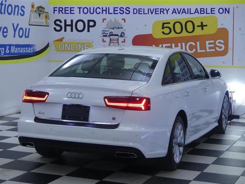 White 2018 Audi A6 2.0T Premium