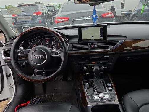 White 2018 Audi A6 2.0T Premium