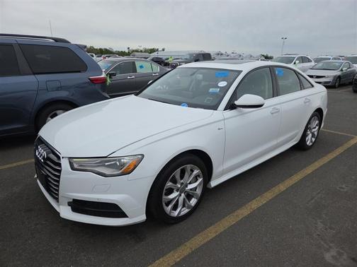 White 2018 Audi A6 2.0T Premium
