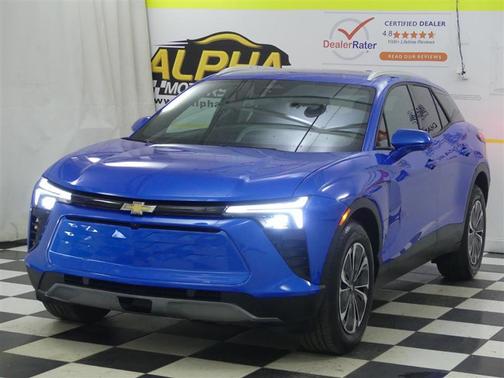 Riptide Blue Metallic 2025 Chevrolet Blazer EV AWD LT