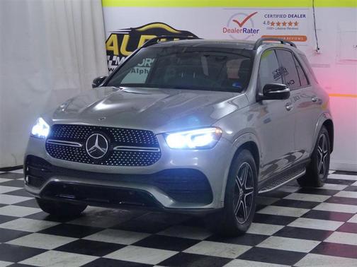 Silver 2021 Mercedes-Benz GLE 580 AWD 4MATIC
