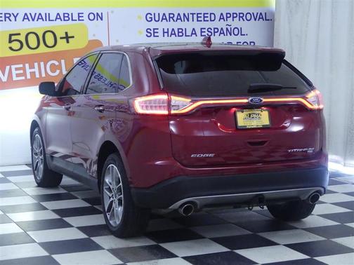 Ruby Red Metallic Tinted Clearcoat 2016 Ford Edge Titanium