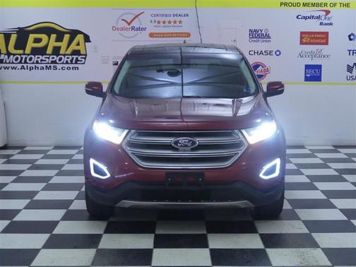 Ruby Red Metallic Tinted Clearcoat 2016 Ford Edge Titanium