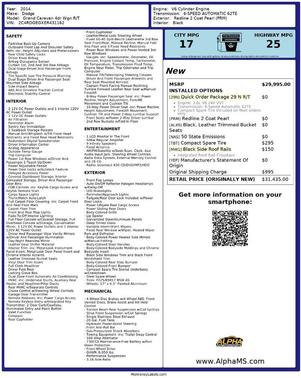 2014 Dodge Grand Caravan R/T