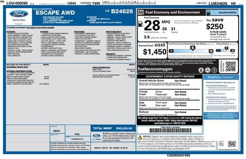 2020 Ford Escape SE