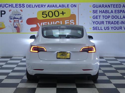 Pearl White Multi-Coat 2018 Tesla Model 3 Long Range