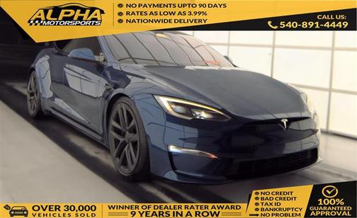 Deep Blue Metallic 2023 Tesla Model S