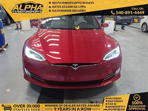Red Multi-Coat 2019 Tesla Model S Long Range